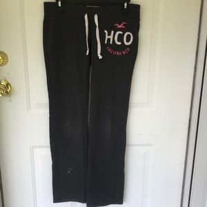 Gray Hollister sweatpants